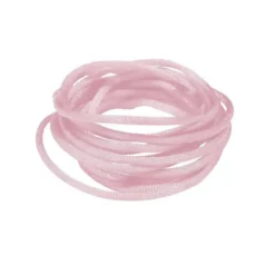 Cordon queue de rat rose clair 2 mm