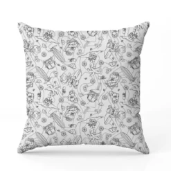 Coton à colorier motif hippo en vacances - Création Stillistic