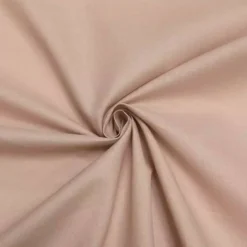 Coton uni beige rosé
