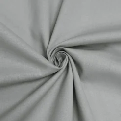 Coton uni gris clair