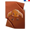 Coupon couverture imprimé amis ptit déj Croissant - Création Stillistic