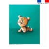 Coupon couverture imprimé bébé guépard - Création Stillistic