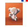 Coupon couverture imprimé bébé koala - Création Stillistic