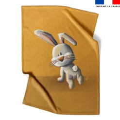 Coupon couverture imprimé bébé lapin - Création Stillistic