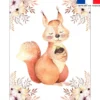 Coupon couverture imprimé friends of forest