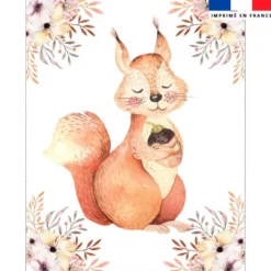 Coupon couverture imprimé friends of forest