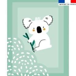 Coupon couverture imprimé jungle friends