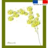 Coupon couverture imprimé mamie mimosa