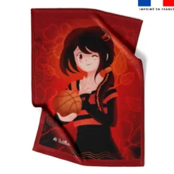 Coupon couverture imprimé manga basket - Création Nidillus