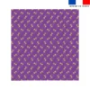 Coupon couverture imprimé mini bébé hyène - Création Stillistic