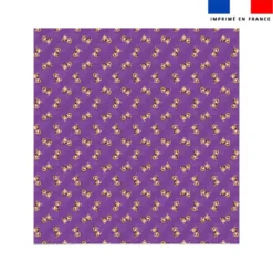 Coupon couverture imprimé mini bébé hyène - Création Stillistic