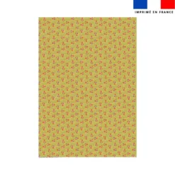 Coupon couverture imprimé mini renard - Création Stillistic
