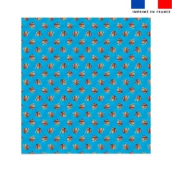 Coupon couverture imprimé mini bébé écureuil - Création Stillistic