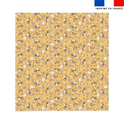 Coupon couverture imprimé mini licorne toboggan - Création Stillistic