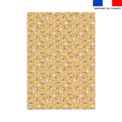 Coupon couverture imprimé mini licorne toboggan - Création Stillistic