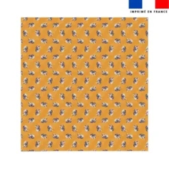 Coupon couverture imprimé mini bébé hippo - Création Stillistic