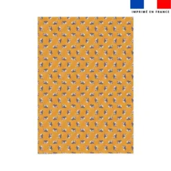 Coupon couverture imprimé mini bébé hippo - Création Stillistic