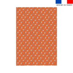 Coupon couverture imprimé mini bébé chat - Création Stillistic