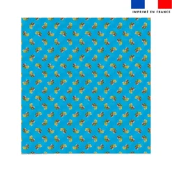 Coupon couverture imprimé mini bébé loutre - Création Stillistic