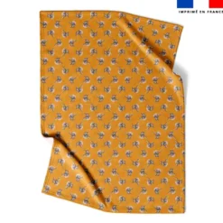 Coupon couverture imprimé mini bébé éléphant - Création Stillistic