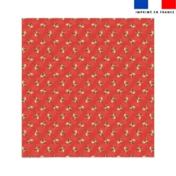 Coupon couverture imprimé mini bébé castor - Création Stillistic