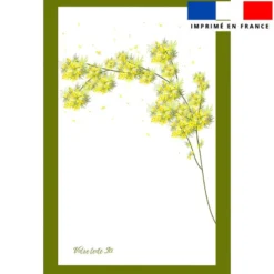 Coupon couverture personnalisée - Mimosa