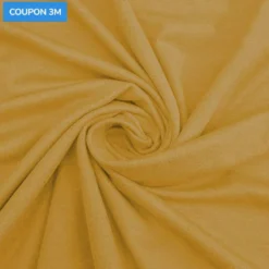 Coupon de 3m jersey viscose ocre