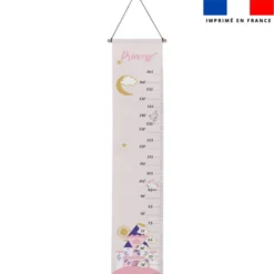Coupon imprimé pour toise motif princesse
