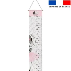 Coupon imprimé pour toise motif ballet