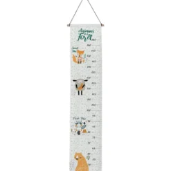 Coupon imprimé pour toise motif animaux de la forêt