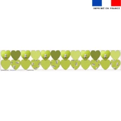 Coupon lingettes lavables coeurs motif bébé dalmatien - Création Stillistic