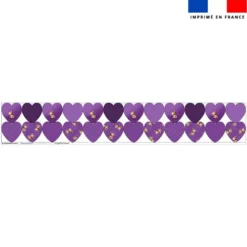 Coupon lingettes lavables coeurs motif bébé hyène - Création Stillistic