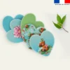 Coupon lingettes lavables coeurs motif capybara - Création Stillistic