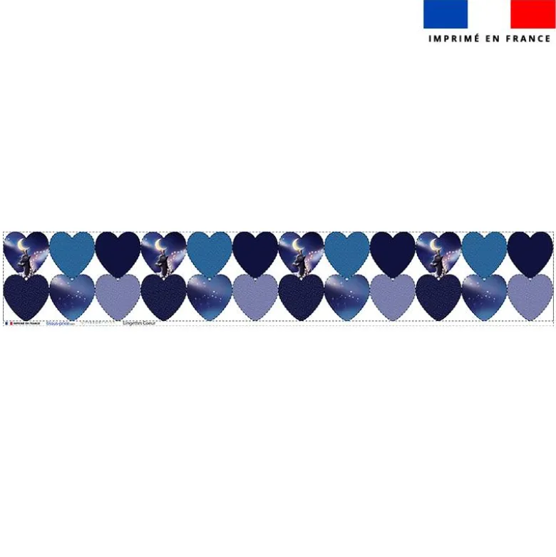 Coupon lingettes lavables coeurs motif chat sirius - Création Stillistic