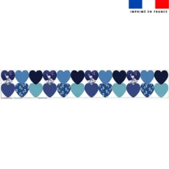 Coupon lingettes lavables coeurs motif ours polaire - Création Stillistic