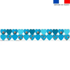 Coupon lingettes lavables coeurs motif bébé écureuil - Création Stillistic
