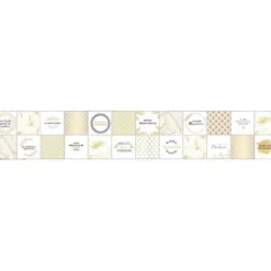 Coupon lingettes lavables motif fleurs printanières