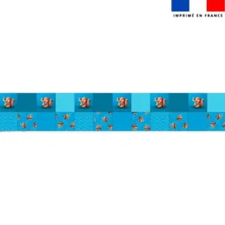 Coupon lingettes lavables motif bébé écureuil - Création Stillistic