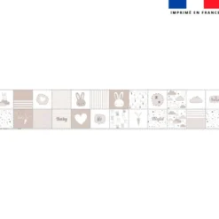 Coupon lingettes lavables motif lapin rêveur