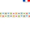 Coupon lingettes lavables motif libellule - Création Lita Blanc