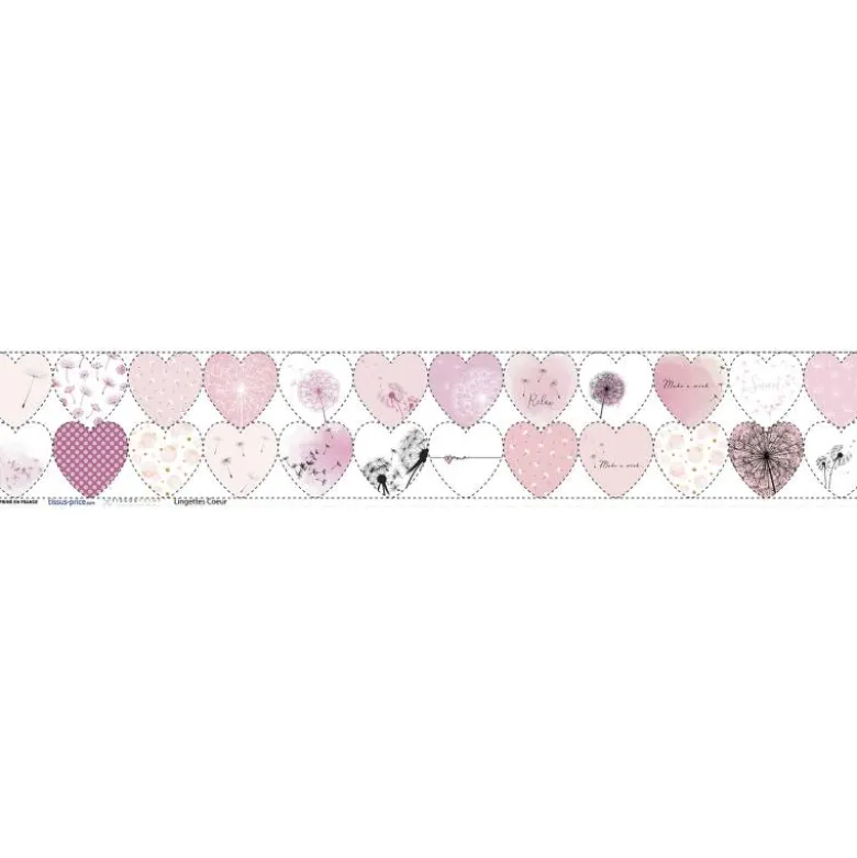 Coupon lingettes lavables motif pissenlit