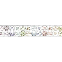 Coupon lingettes lavables motif fleur japonaise