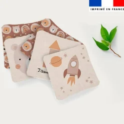Coupon lingettes lavables motif petit ourson