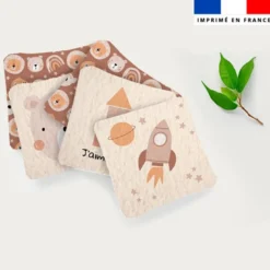 Coupon lingettes lavables motif petit ourson