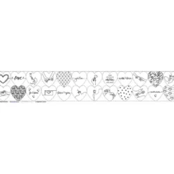 Coupon lingettes lavables motif black love