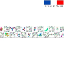 Coupon lingettes lavables motif mexico