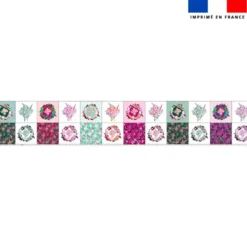 Coupon lingettes lavables motif bohème - Création Lili Bambou Design