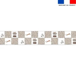 Coupon lingettes lavables motif léopard