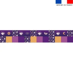 Coupon lingettes lavables motif chouette magicienne - Création Stillistic