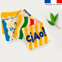 Coupon lingettes lavables motif pop et papilles